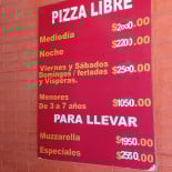 Pizza Libre Plaza Mayor Piatti