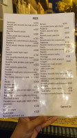 Calva Calavera Menu