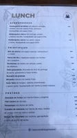 Parador La Escondida menu