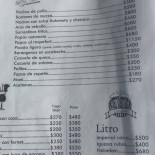 Confiteria Automoto menu