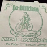 La Bicicleta Pizzas Empanadas Carta