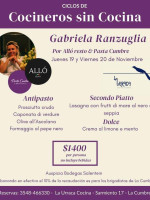 La Urraca Cocina Carta