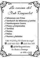 Club Ringuelet Carte