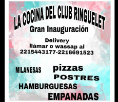 Club Ringuelet Carte