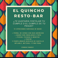 El Quincho Carta