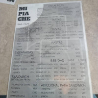 Piacere menu