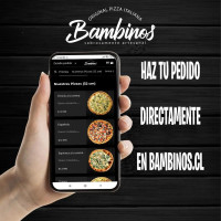 Bambinos Pizzas Y Calzones Carte