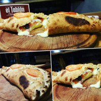 El Tablón Pizza A La Piedra food