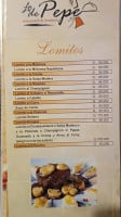 Lo De Pepe Speisekarte