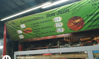 Parrilla Don Juan Speisekarte