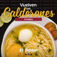 El Tablón Cusco menu