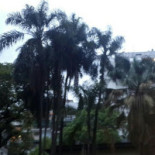 Deutsches Hospital Cafeteria outside