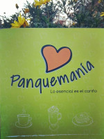 Panquemanía menu