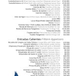 Aquí Está Coco menu