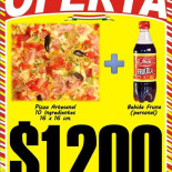 Pizzas Artesanales 10 Logo