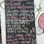 Vegan Bunker Cafe Carta