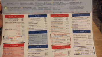 Jay's menu
