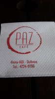 Café Paz Resto food