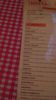 Código Muzza menu