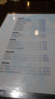 Bucky CafÉ menu