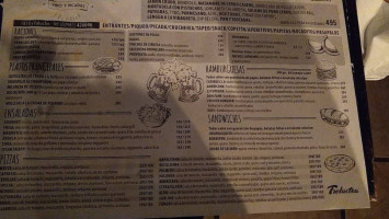 Catarsis menu