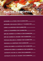France Parrilla Resto menu