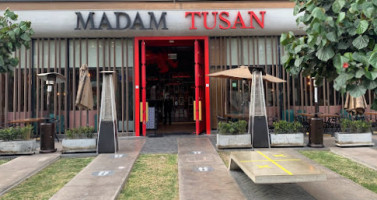 Madam Tusan outside