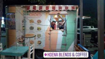 Koena Blends Coffee outside