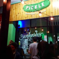 Pickle Burgers And Beer food