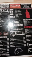 Pizzaiuolo Club menu