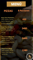 El Toro Burgers menu