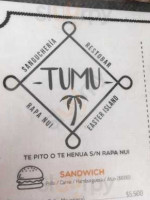 Tumu Sanguchería Restobar food