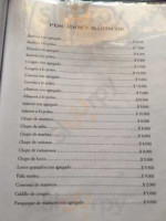 Don Rola menu