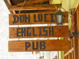 Don Lucio English Pub food