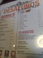 Mute La Plata menu