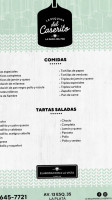 La Esquina Del Caserito menu