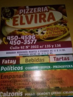 Pizzeria Elvira Envios A Domicilio menu