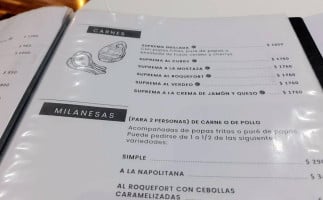 Salvaje Cocina Nómade menu