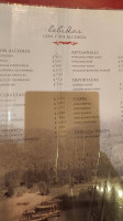 Patagonia Piscis menu
