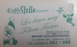 Al Estilo Stella food