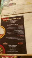 Viracocha Cocina Fusión Andina menu