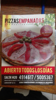 Pizzeria Los Mirasoles Mar Del Plata menu