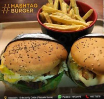 Hashtag Burger food