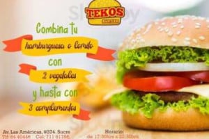 Tekos Burger food