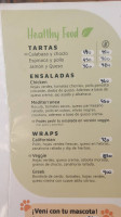 Mirasoles menu