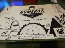 Homero's De Tapas food