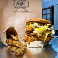 J&n Chicken Burger food