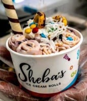 Sheba's Ice Cream Rolls food