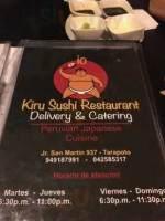 Kiru Sushi Peruvian Japanese Cuisine food