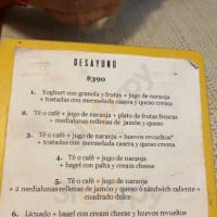 Philomène Café menu